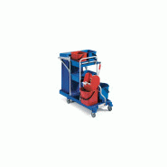 Chariot de menage morgan 225 2x12l+2x15l roue standard sans presse (0702010mp)_2