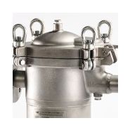 HD - Corps de filtre monopoche - Allied Filter Systems - Couvercle en acier inoxydable 316L moulé_2