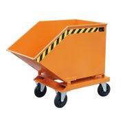 Benne basculante à poignée - capacité de 250 à 1000 litres - charge 300 kg - version laquée ou galvanisée_2