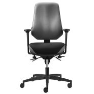 Chaise de bureau TERGON avec accoudoirs réglables et système Bodymove