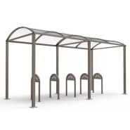 Appui Vélos Trombone Avec Signalétique - Diam 60 mm - Hauteur 1000 mm - Tube Acier Ø 60 mm_2