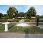 Jardins du souvenir avec emmarchement intégré pour dispersion des cendres - Lacus Regia_2