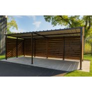 Abri moto pour grande capacité de stationnement