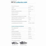 Multifonction IMP 20 - Configuration brise-roches, broyeur et cisailles - Indeco Ind. Spa_2