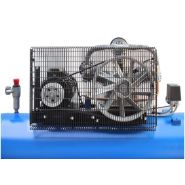 Tw 2801l - compresseur à air cuve horizontale 270 l - twin busch - 880 l / min_2