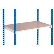 Rayonnage léger polyvalent - Tubulaire ou à tablettes, acier résistant, finition époxy_2