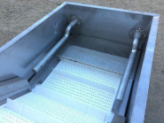 Trémie NC à bain d'eau GM - Occasion - Construction inox avec bouillonneur réglable et tapis à vitesse variable_2