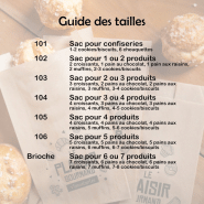 1000 sacs à viennoiseries en kraft brun 103 - Plaisir Gourmand - résistants à l'humidité et aux graisses_2