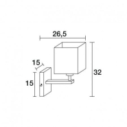 Applique murale ovale - abat-jour rond en tissu blanc ou beige - structure en métal nickel satiné avec flexible - IP20_2