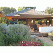 Chalet en bois à demi-niveaux / 36 m² / en kit / toit multipente_2