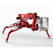 Machine élévatrice LEO30Tplus avec motorisation électrique et diesel