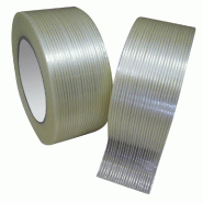 Ruban adhésif renforcé fil à fil - Transparent - Largeurs de 12mm à 75mm - Résistance aux variations de température - Référence RAEAFF_2
