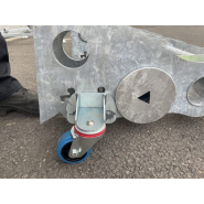 Flash solaire écologique et économique pour signaler la barrière BLAX la nuit - Équipement de barrière de sécurité_2