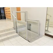 Pass'élévateur vertical sans fosse - Adapté aux petites hauteurs jusqu'à 1,20m - Modèles à ciseau, hydraulique ou électrique à vis sans fin_2