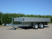 Remorque benne - 3,20 x 1,86m - 3000 kg - wm meyer hkcr 3031/186 électrique_2