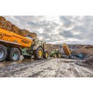 Benne Joskin Trans-KTP équipée de roues larges jusqu'à 666 mm