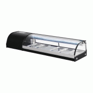 Vitrine réfrigéré à sushis - 5 bacs GN 1/3 - Série G | Polar - DA538_2