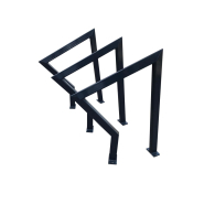 Appuis et support vélos en acier galvanisé - Design contemporain - WELLINGTON_3