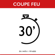 Armoire de sécurité pour produits inflammables, capacité : 110 l - as301p2c - delahaye industries_2