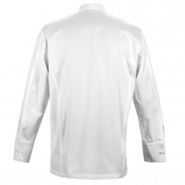 Empreinte - Veste de cuisine homme - Clément Design - Col officier, boutons recouverts, 100% coton égyptien_2