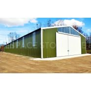 Hangar de stockage en métal modulable en kit_2