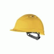 Casque de chantier Quartz1 - Serrage glissière ajustable - Ventilé et traité anti-UV_2