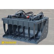 Srl-150 - Godet à grappin KRL avec cylindres à clous et dispositif de pression - Padagas - Capacité : 0,65 m3_2