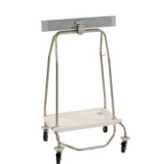 Chariot porte-sacs à déchets 4 roues - 70 à 120 L - Réf. SHUT70 - Andromède_2