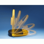 Barrière rabattable de parking standard - Mottez - Arceau anti-stationnement automatique avec télécommande_2