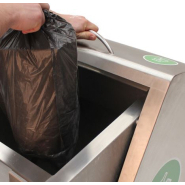 Colonne d'apport volontaire avec fermeture automatique du couvercle - RETRO_2