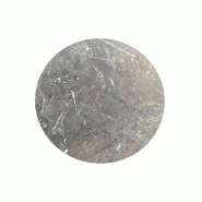 Infinity table de bistrot avec piètement noir + plateau HPL Galaxy Marble Ø70 cm_2