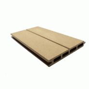 LAME DE CLÔTURE BOIS COMPOSITE L 148 CM / L 15.6 CM / E 19 MM - COLORIS - BEIGE CLAIR, EPAISSEUR - 19 MM, LARGEUR - 15.6 CM, LONGUEUR - 148 CM_2