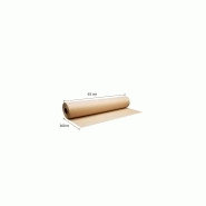 Rouleau papier kraft brun 70 g/m² - 65 cm x 360 m - Contact alimentaire - NN01150009_2