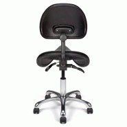 Tabouret technique sur roulettes pour sol dur So Spezia - Longueur vérin 30.5 cm avec base 54 cm, Sans_2