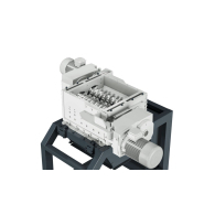 Broyeur industriel double arbres