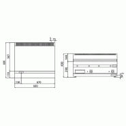 Plaque de cuisson électrique - 9 kW - Lisse  - Mario 600 | GGM -EBK66-E_2