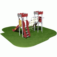 Structure de jeux 2 tours - Gamme Châteaufort - Réf. CH21202I_2