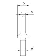 Anneau de levage en acier allié - GreenPin® AL - REF : 41030 - capacité 0,2t à 36t - grade 80_2