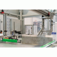 Ensacheuse semi-automatique pour flacons thermoplastiques jusqu'à 1200 mm de largeur et 1400 m de long_2