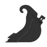 Godet d'excavation-mini-pelle - caterpillar finance france - 400 mm (16 in) - poids 39 kg_2