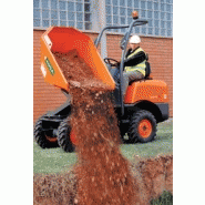 Dumper industriel 1500 kg avec moteur de 16,8 kW