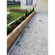 Traverse paysagère chêne - scierie de buchères - 100x200mm en 2 m et 2.40 m_2