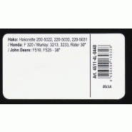 Courroie trapézoïdale X-Grip V - type 4L440_2