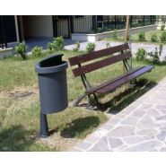 2273.001 - Poubelles Gilia - Neri - 33,5 L - Acier galvanisé avec bague serre-sac_2