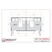 Bungalow de chantier 20 pieds eco_2
