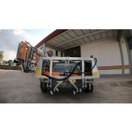 Récolteuse MAGIC MÂCHE - Ortomec SRL - montée sur tracteur avec système No Stop et NEW HERBEX_2