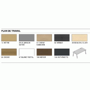 Bureau compact Ogi A - MDD - Blanc 9010, Blanc, Gauche_2