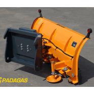 SSV-L Lames à neige - Padagas - Pour tracteurs de 16 ch à 40 ch avec rotation hydraulique et lame en acier Hardox_2