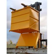 216016 - Benne à fond ouvrant - Collvert - 1400 L avec roues renforcées_2