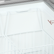 Congélateur coffre avec couvercles coulissants vitrés bombés - 230 L | Tefcold - IC301SCEB_2